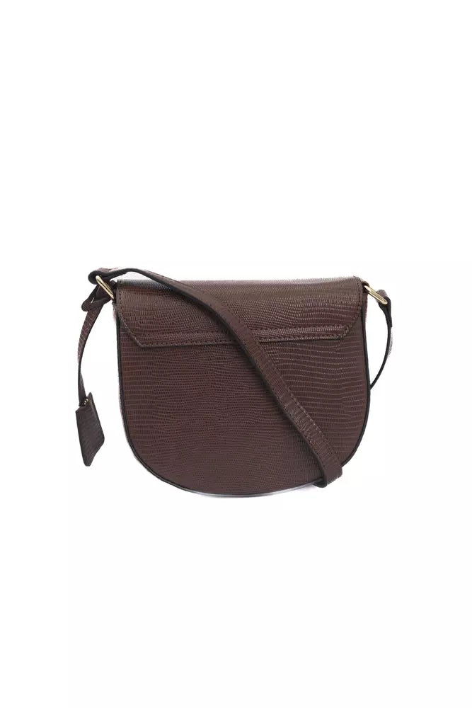 Baldinini Trend Brown Polyuretane Crossbody Bag