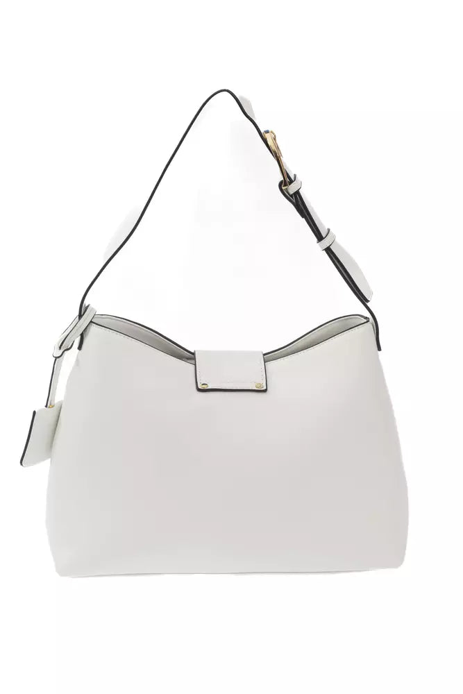 Baldinini Trend White Polyuretane Handbag