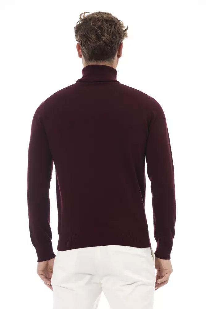 Alpha Studio Burgundy LW Sweater