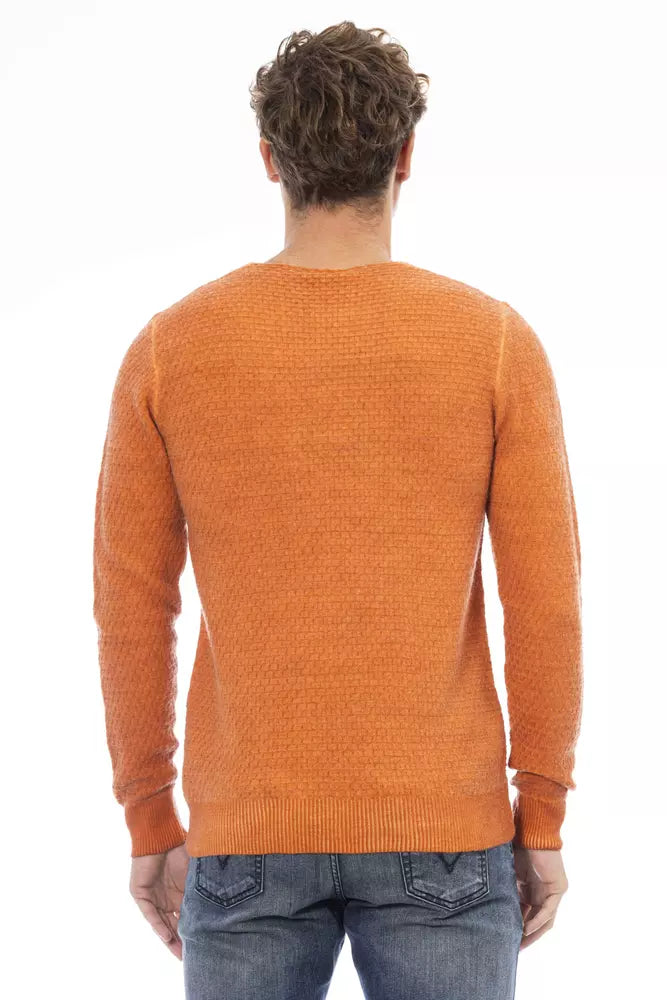 Distretto12 Orange Acetate Sweater