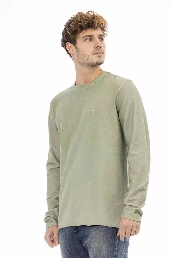 Distretto12 Green Cotton Sweater