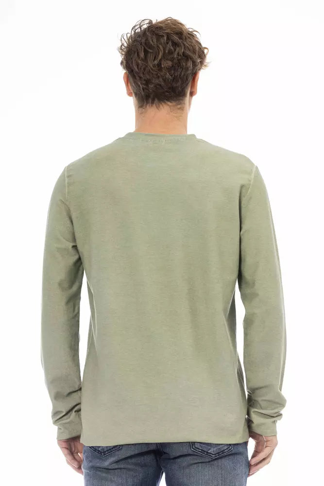 Distretto12 Green Cotton Sweater