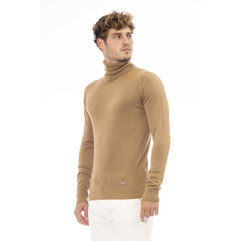 Baldinini Trend Beige Modal Sweater