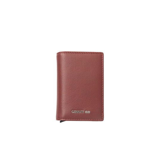 Cerruti 1881 Red CALF Leather Wallet