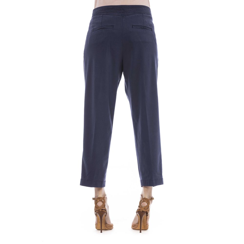 Jacob Cohen Blue Cotton-Like Jeans & Pant