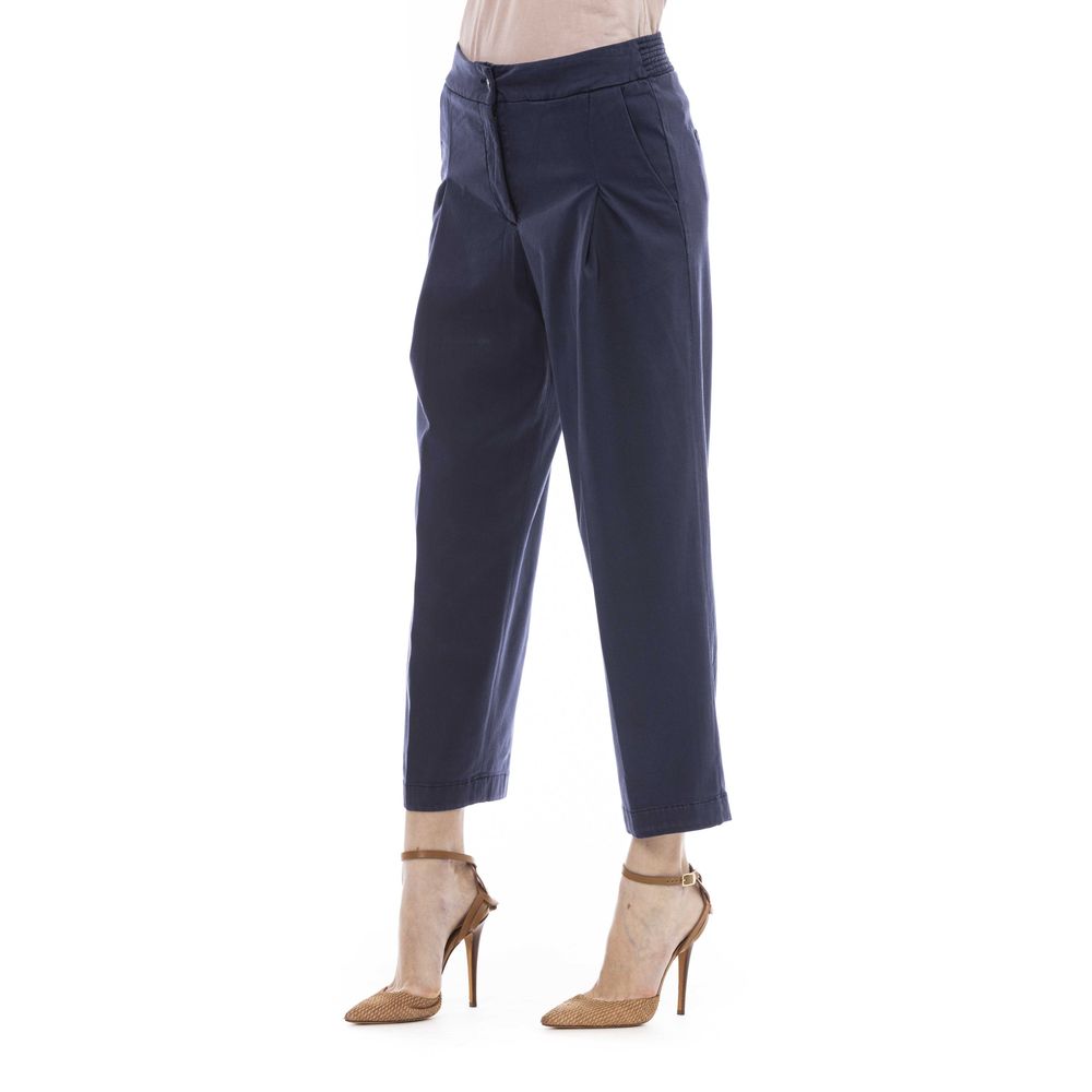 Jacob Cohen Blue Cotton-Like Jeans & Pant