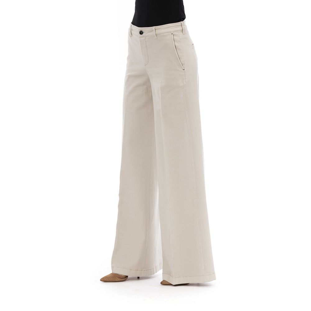 Jacob Cohen Beige Cotton Jeans & Pant