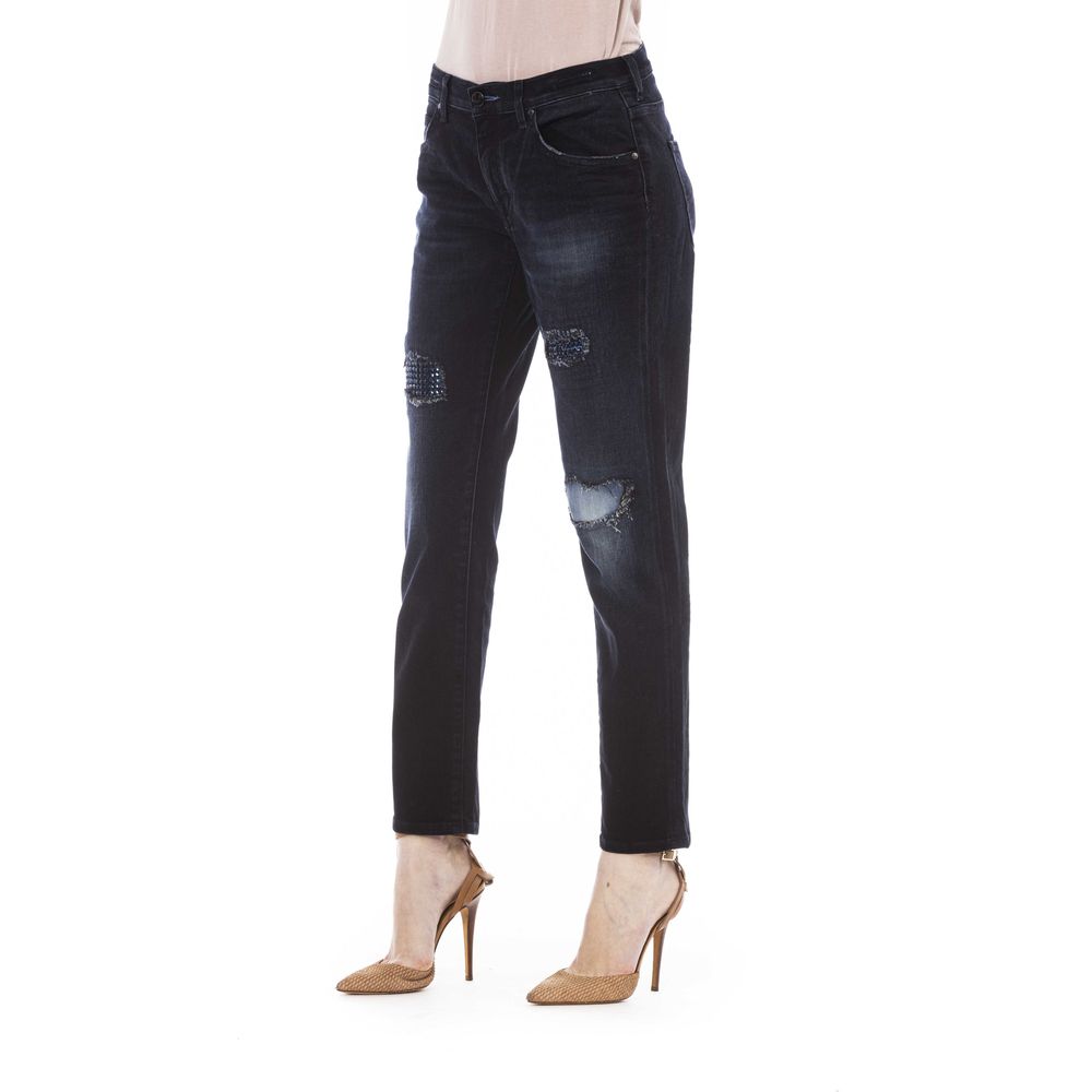 Jacob Cohen Blue Cotton Jeans & Pant