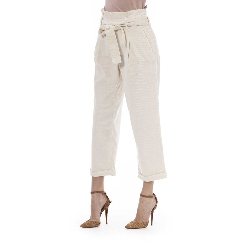 Jacob Cohen Beige Cotton Jeans & Pant