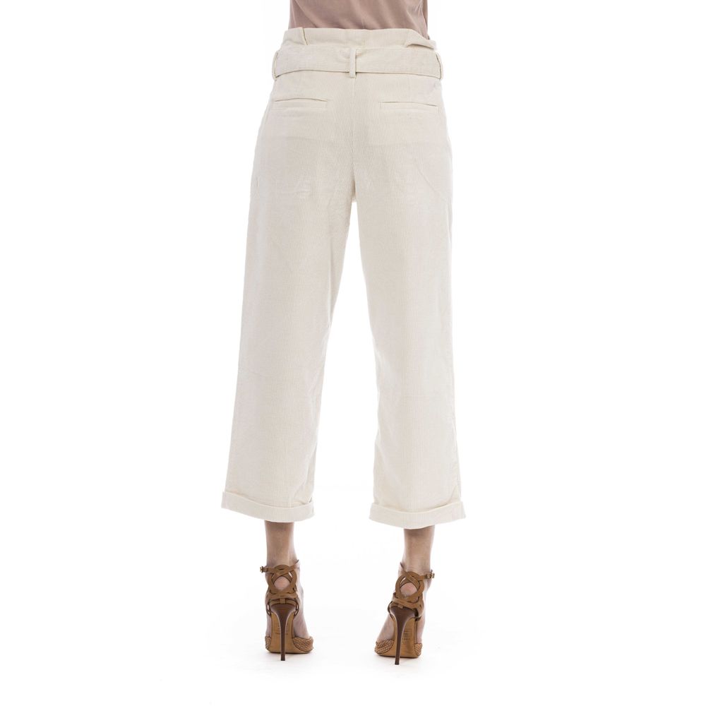 Jacob Cohen Beige Cotton Jeans & Pant