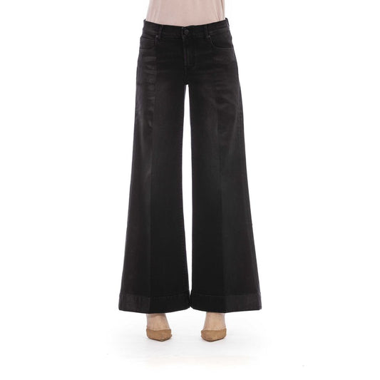 Jacob Cohen Black Cotton Jeans & Pant