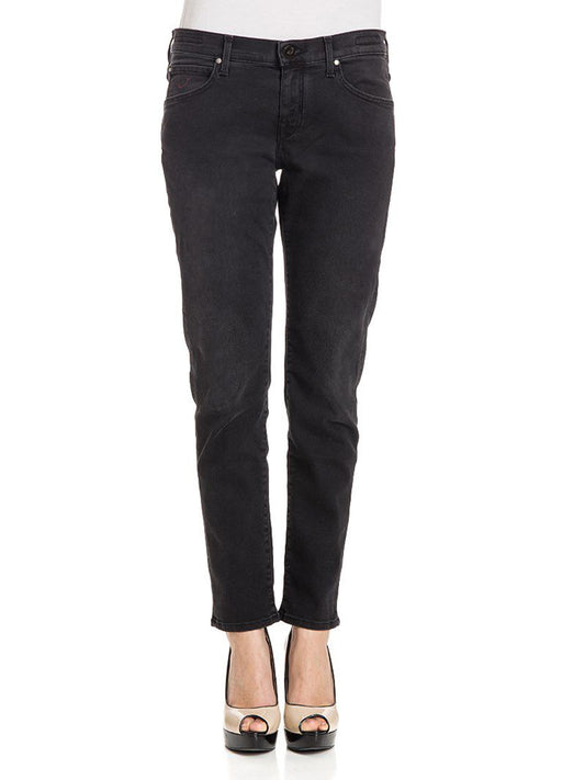 Jacob Cohen Black Cotton Jeans & Pant