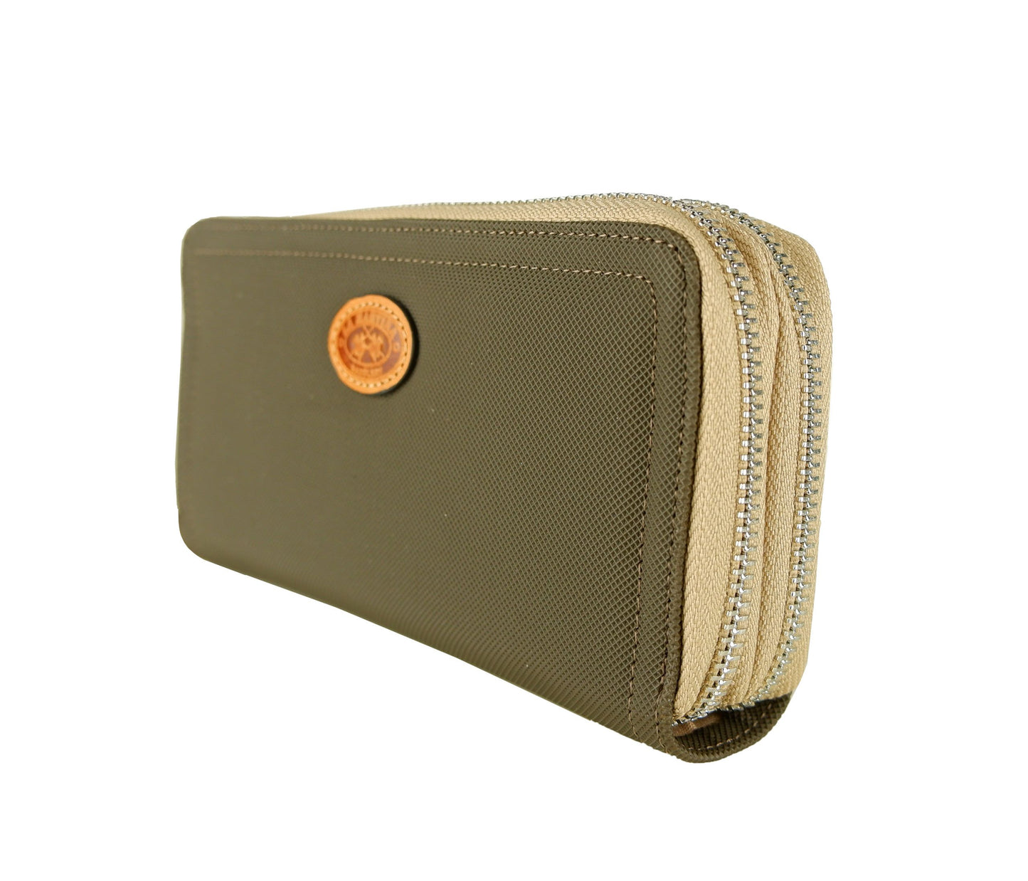 La Martina Green Polyvinyl Wallet