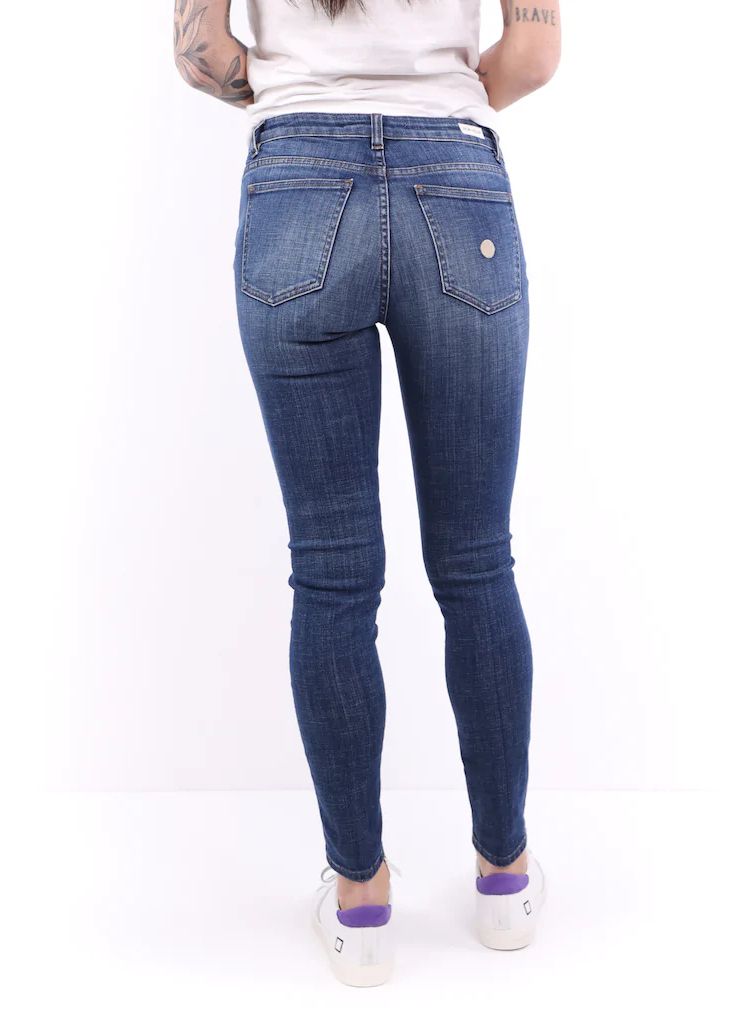 Don The Fuller Blue Cotton Jeans & Pant