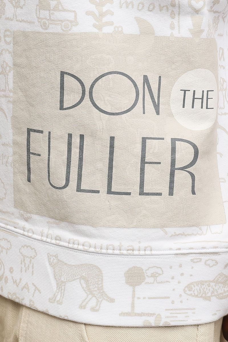 Don The Fuller White Cotton Sweater