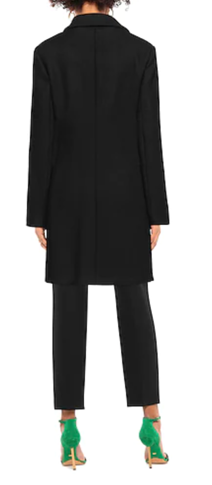 Love Moschino Black Wool Jackets & Coat