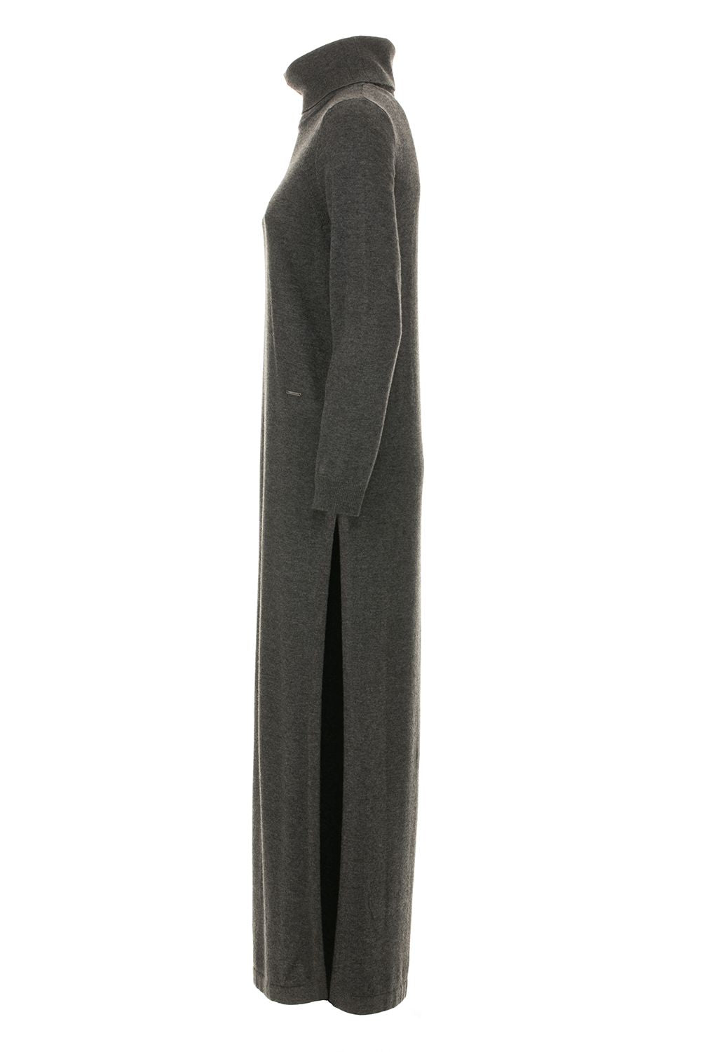 Imperfect Gray Polyamide Dress