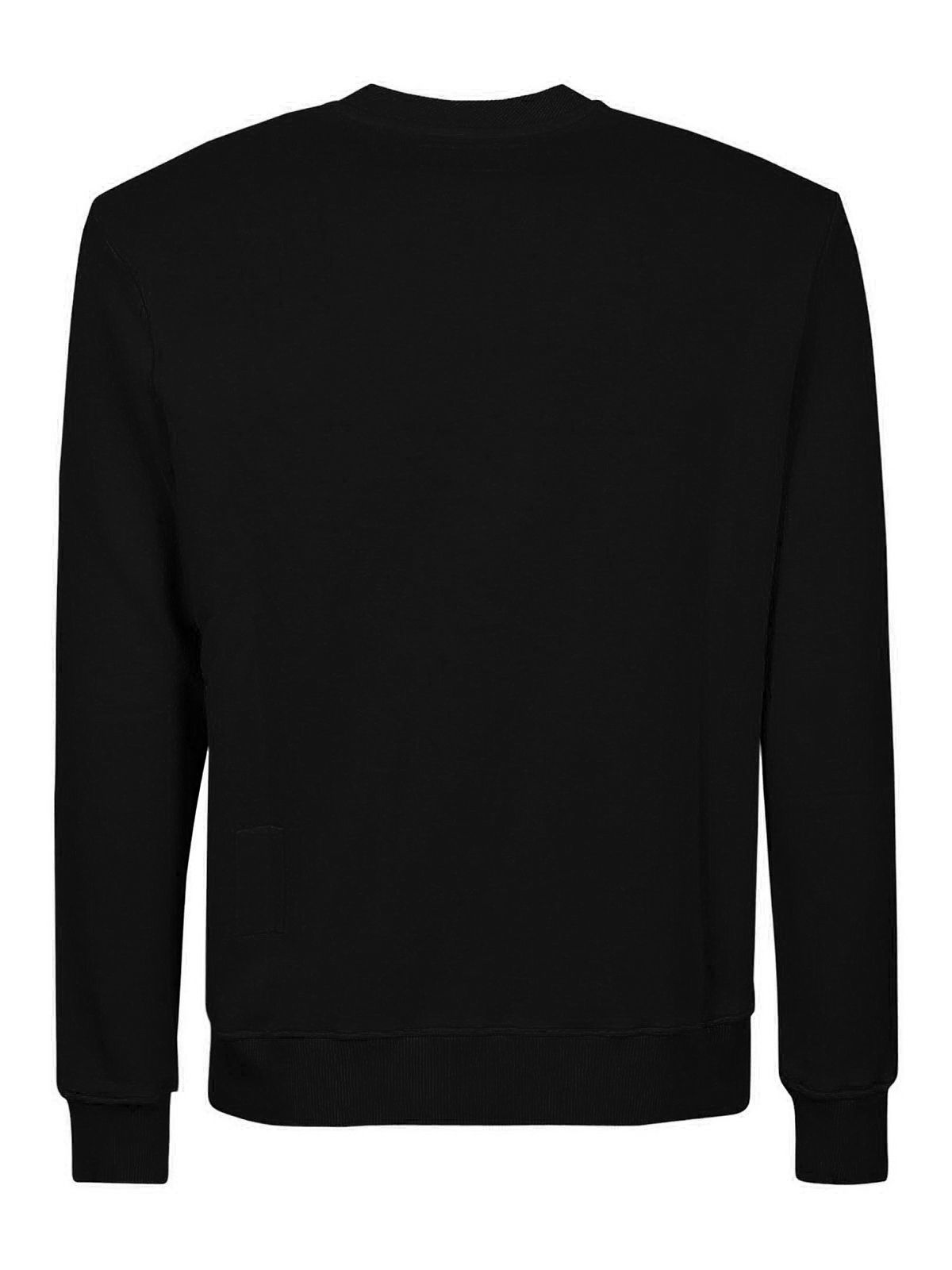 Jacob Cohen Black Cotton Sweater