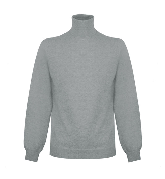 Malo Gray Cashmere Sweater