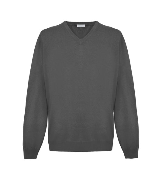 Malo Gray Cashmere Sweater