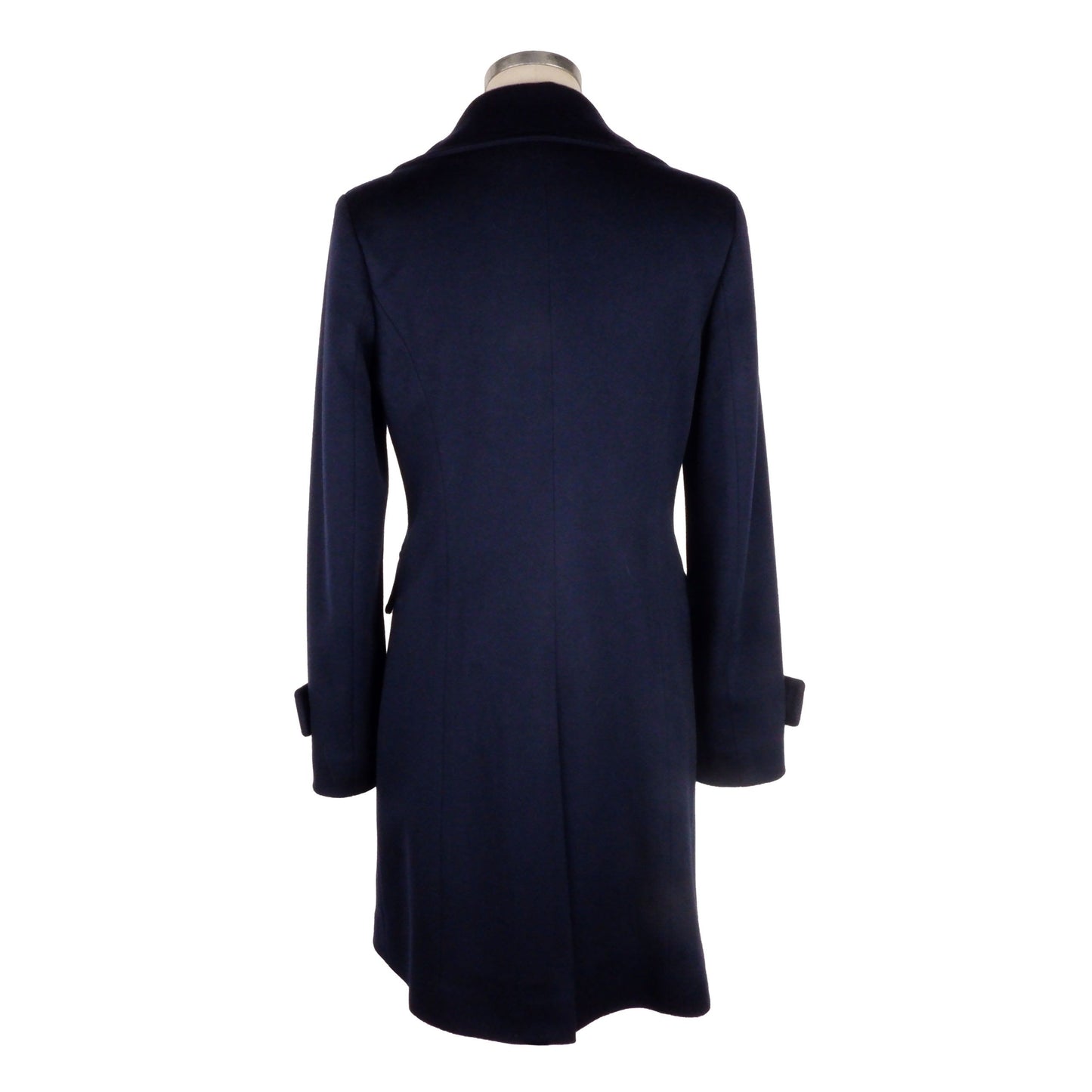 Made in Italy Blue Wool Jackets & Coat