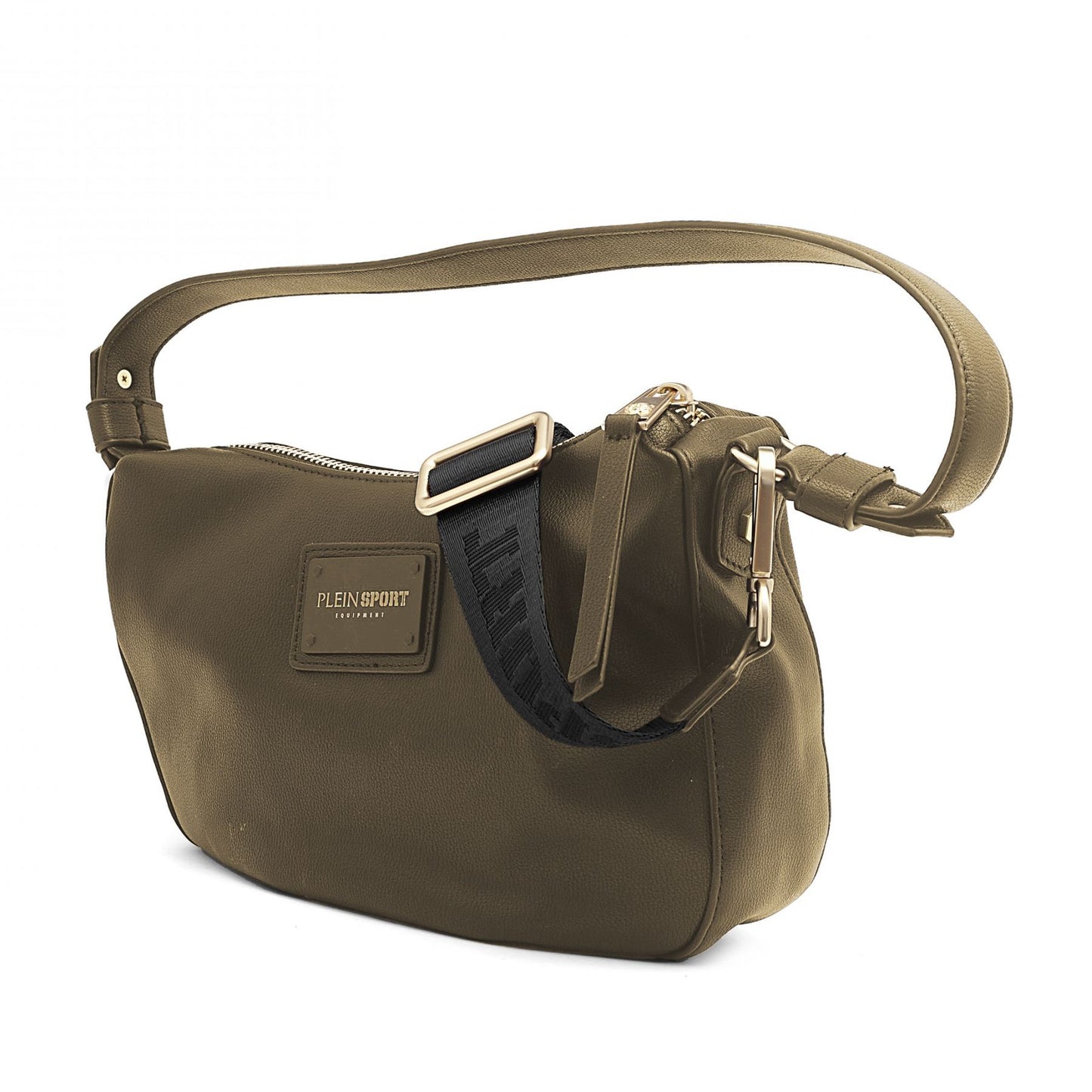 Plein Sport Green Polyurethane Crossbody Bag