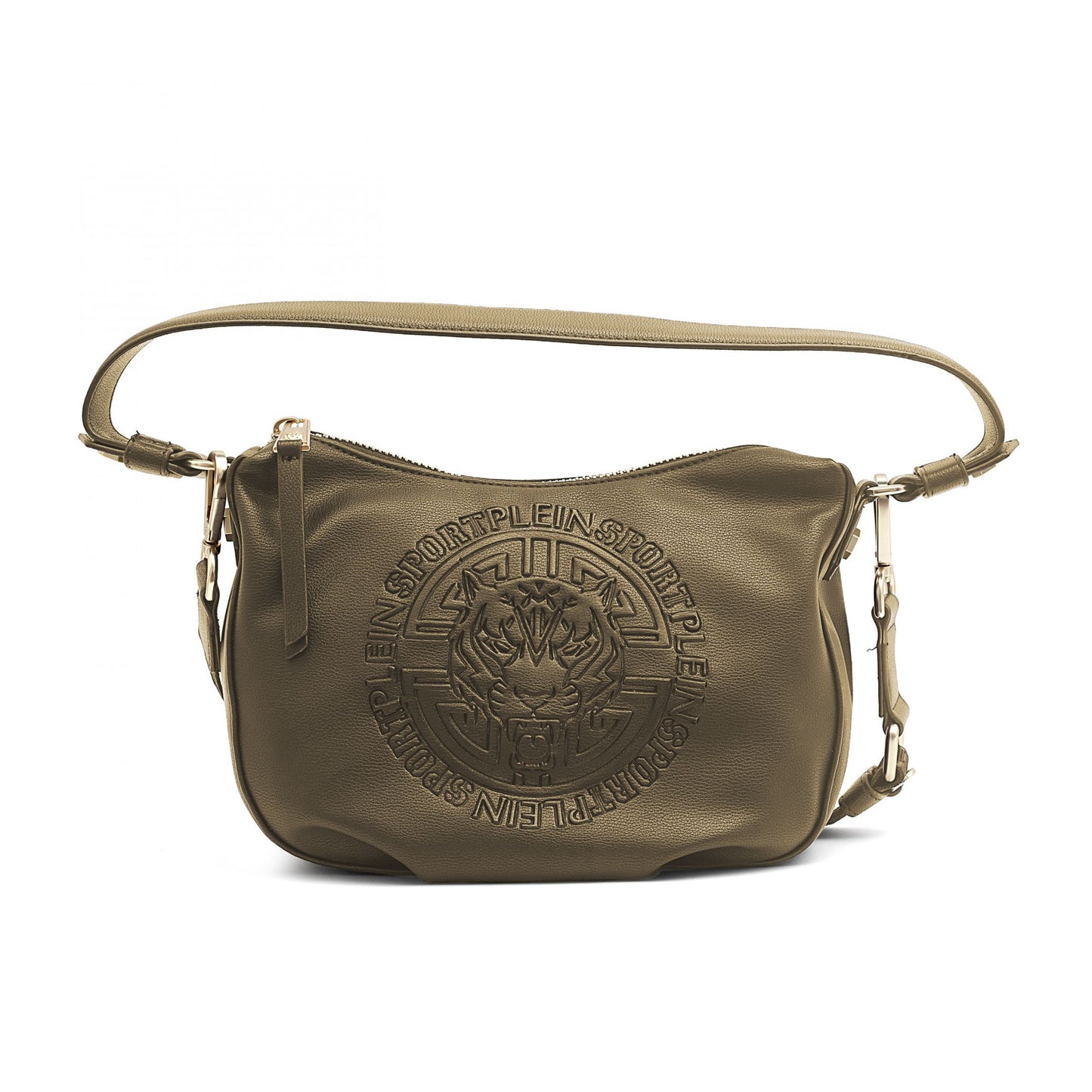 Plein Sport Green Polyurethane Crossbody Bag