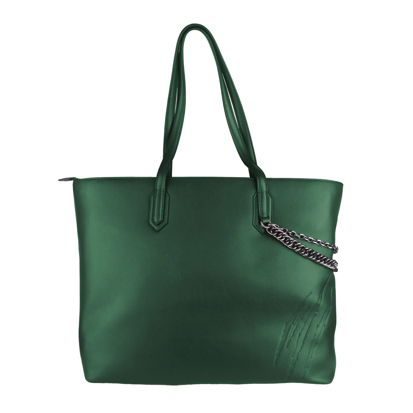 Plein Sport Green Polyurethane Shoulder Bag