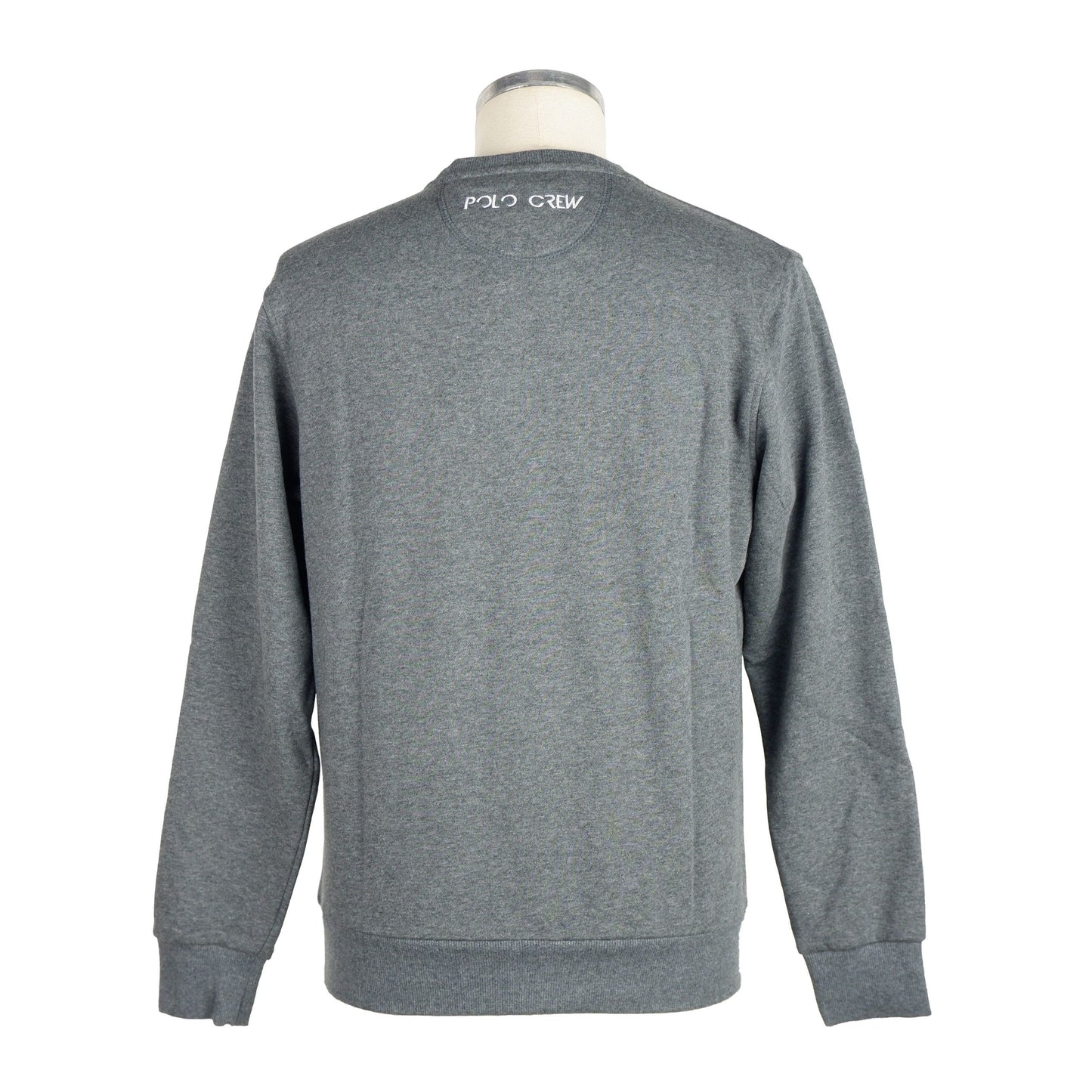 La Martina Gray Cotton Sweater