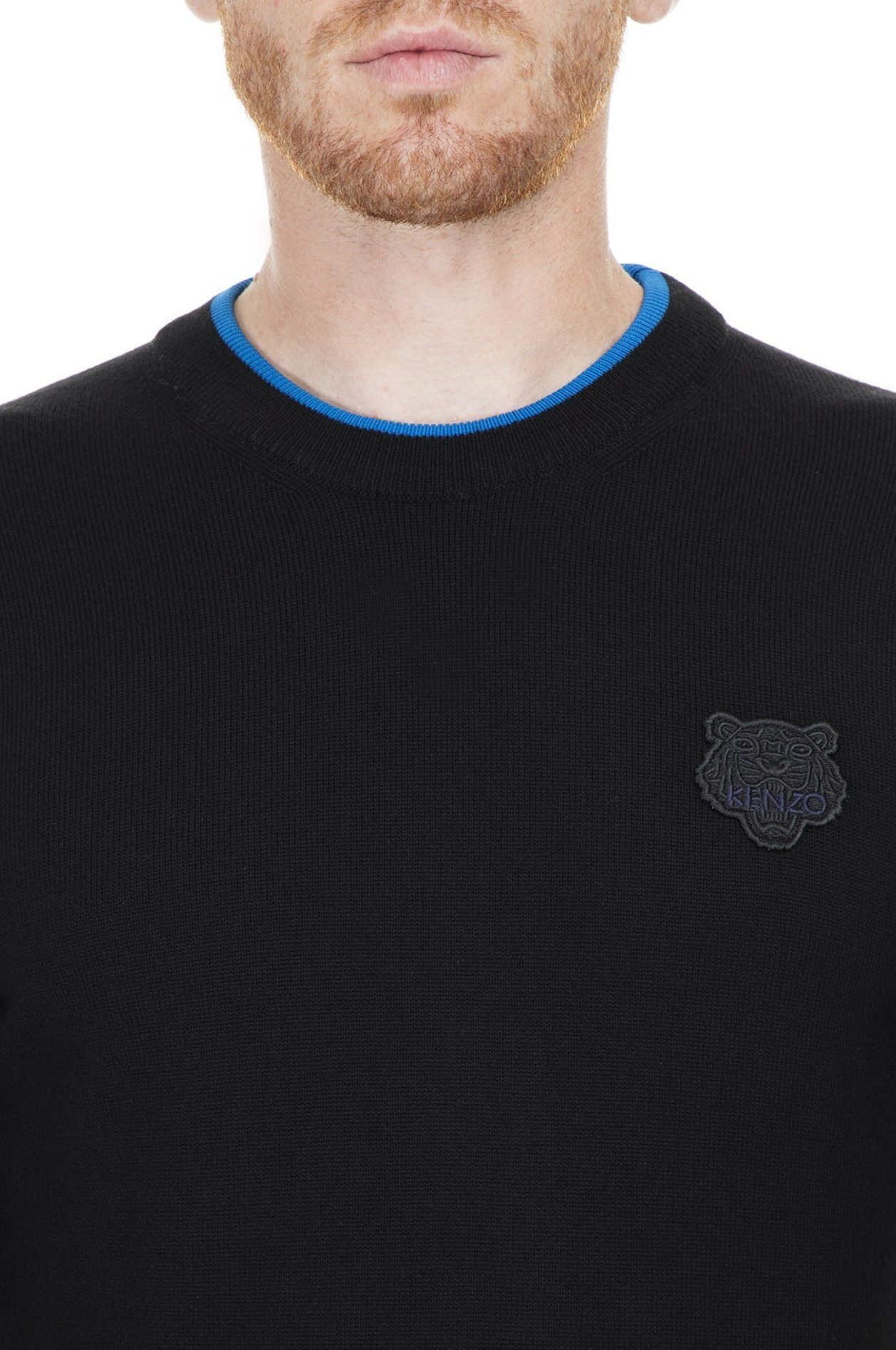 Kenzo Black Cotton Sweater