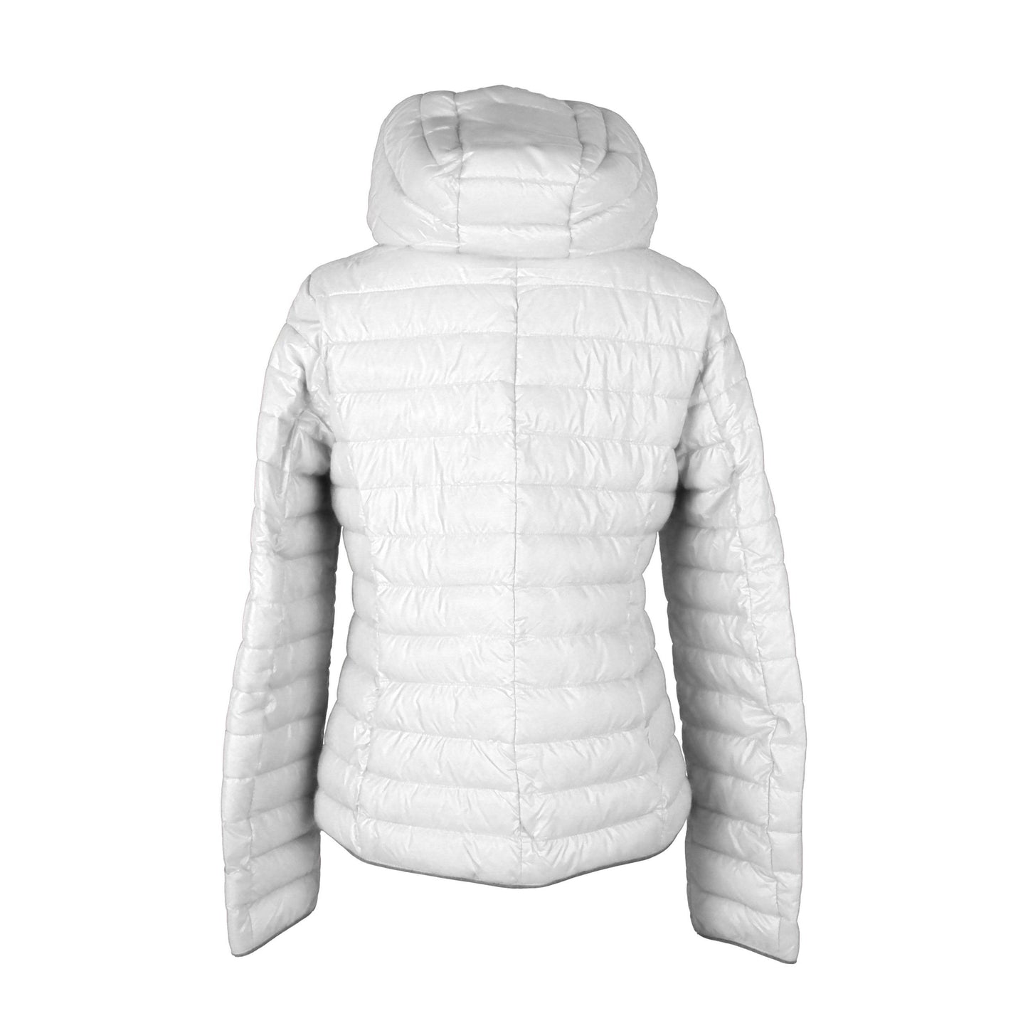 Mangano White Polyester Jackets & Coat