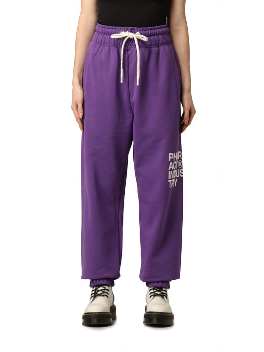 Pharmacy Industry Purple Cotton Jeans & Pant