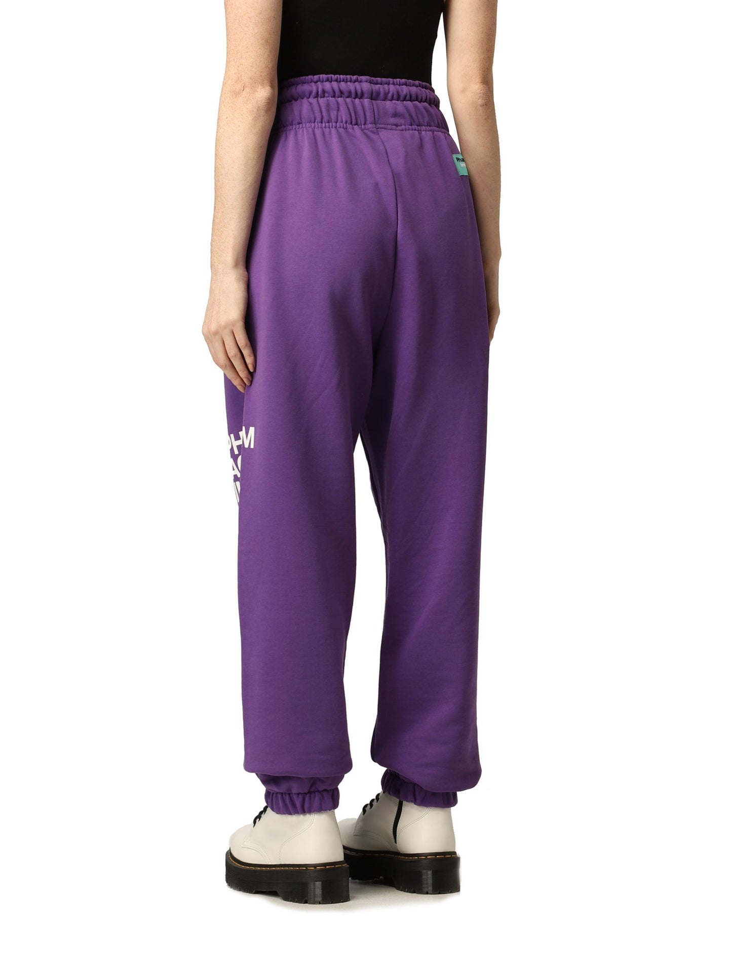 Pharmacy Industry Purple Cotton Jeans & Pant