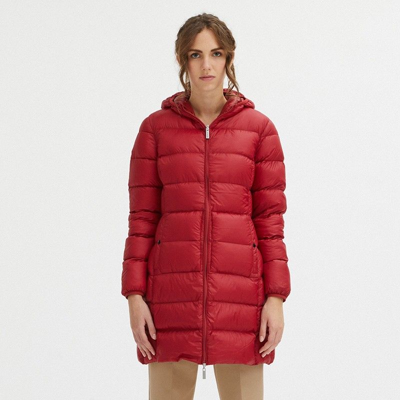 Centogrammi Red Nylon Jackets & Coat