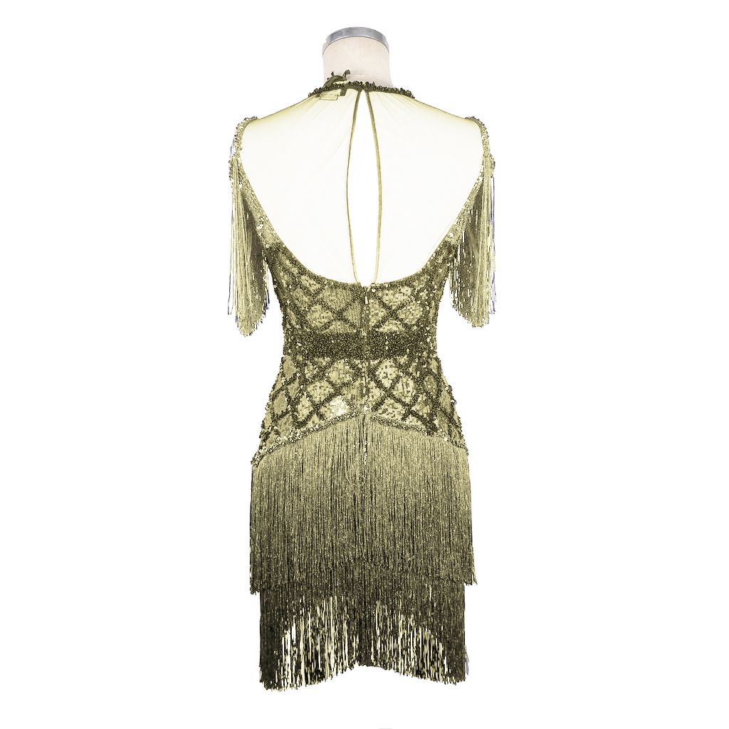 Elisabetta Franchi Yellow Polyamide Dress