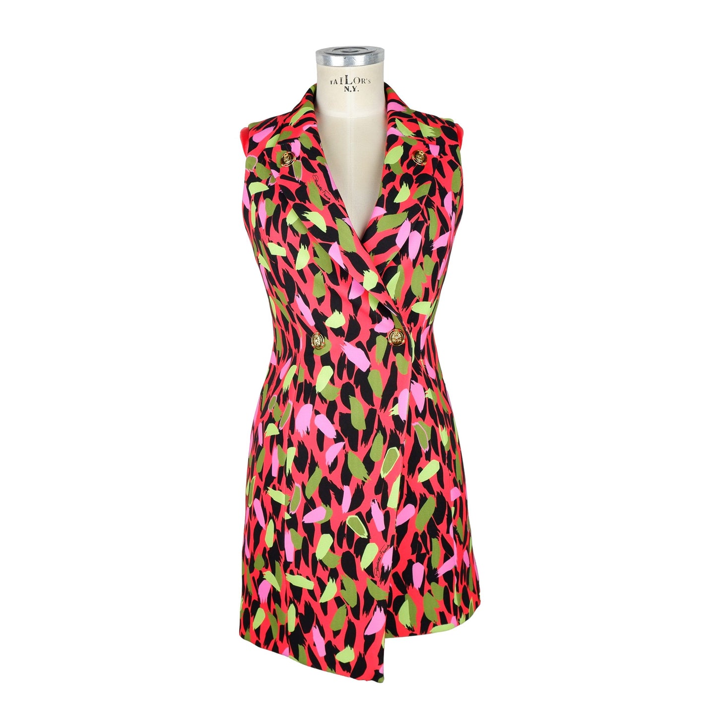 Elisabetta Franchi Multicolor Polyester Dress