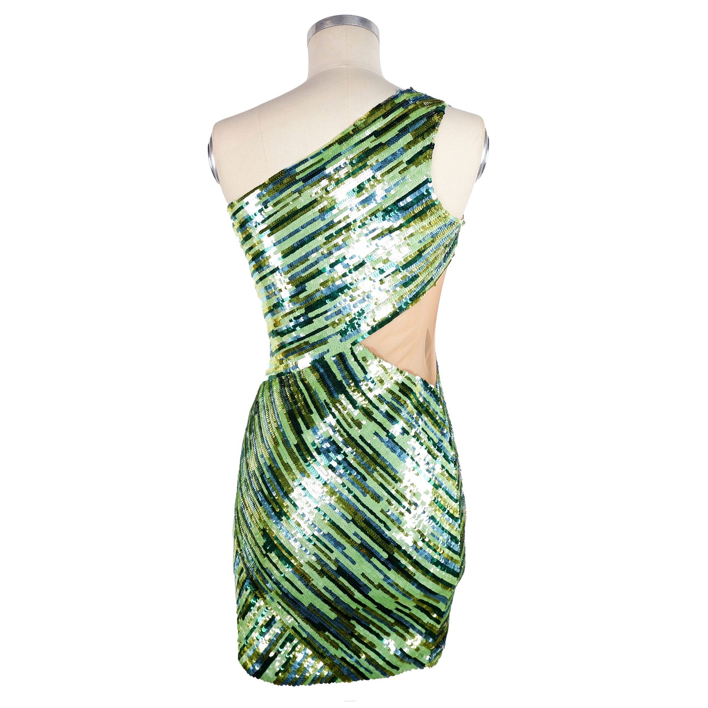 Elisabetta Franchi Green Polyamide Dress