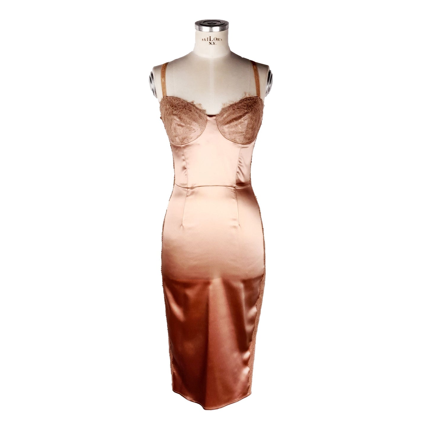 Elisabetta Franchi Pink Acetate Dress