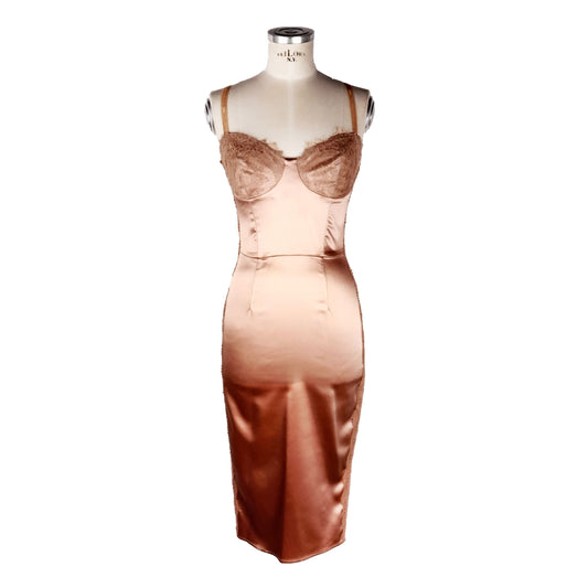 Elisabetta Franchi Pink Acetate Dress