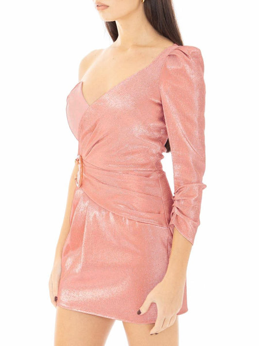 Elisabetta Franchi Pink Cotton Dress