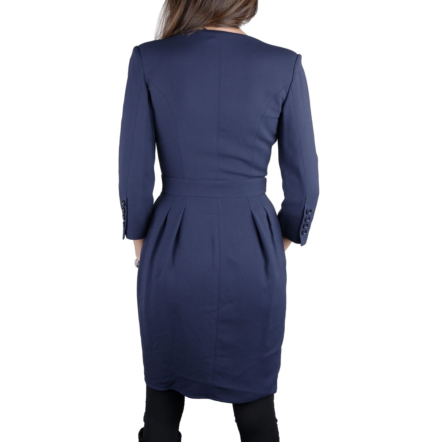 Elisabetta Franchi Blue Viscose Dress