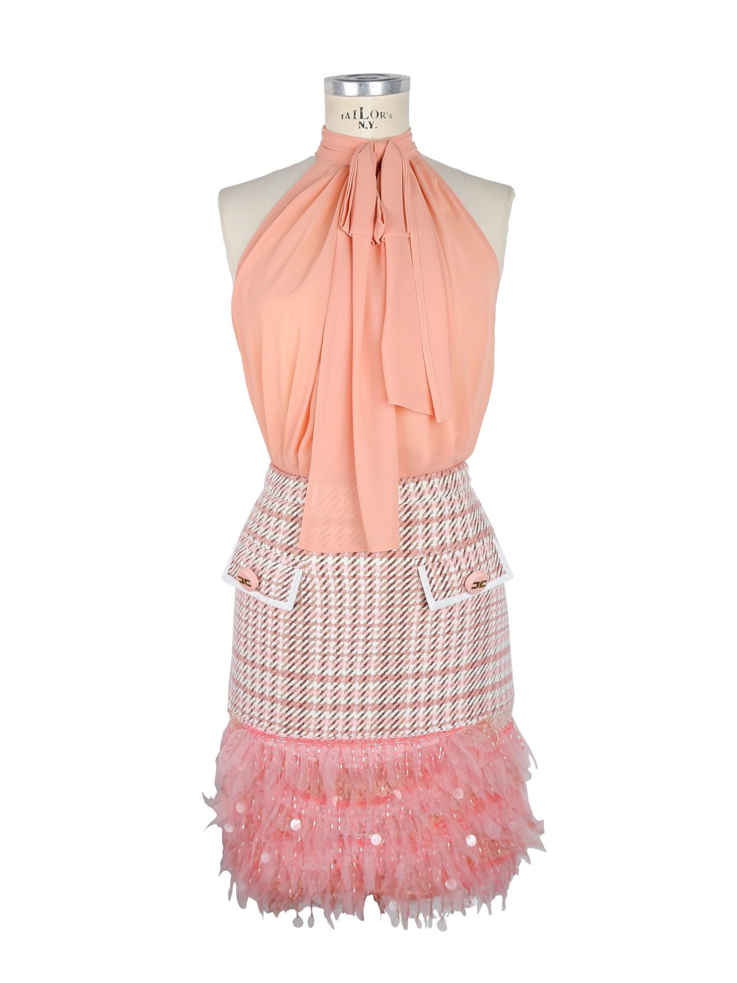 Elisabetta Franchi Pink Dress