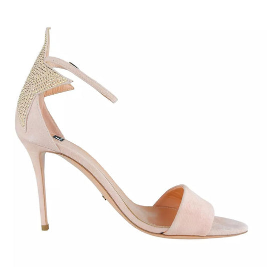 Elisabetta Franchi Pink Leather Pump