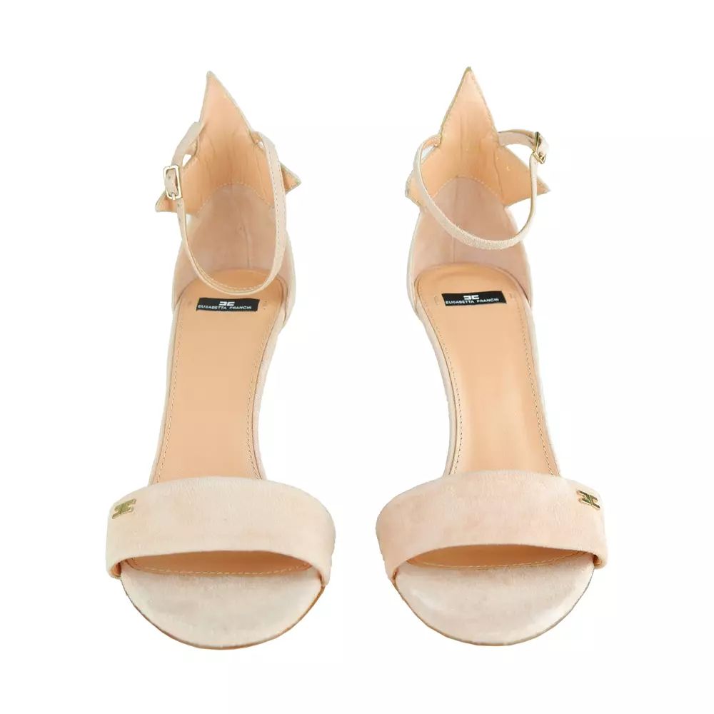 Elisabetta Franchi Pink Leather Pump