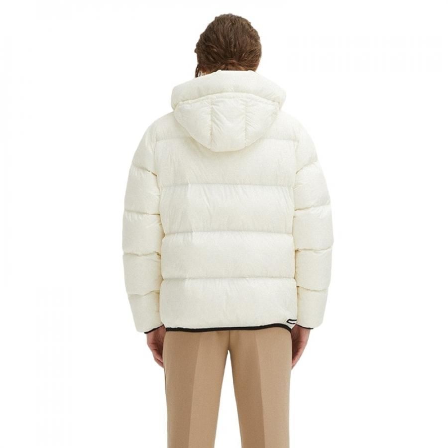 Centogrammi White Nylon Jackets & Coat