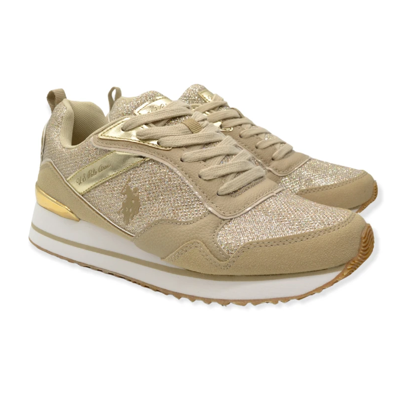 U.S. POLO ASSN. Beige Sneakers