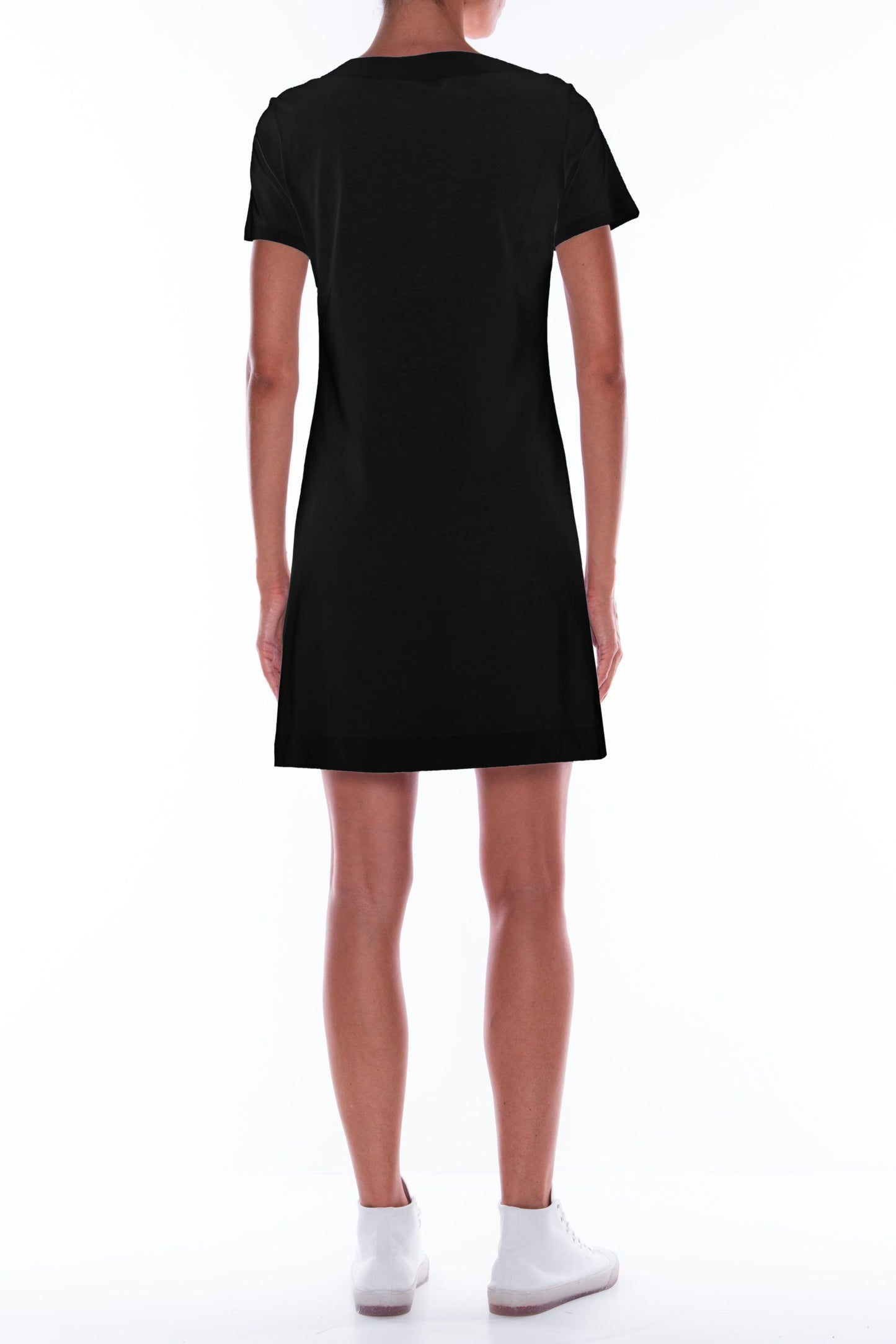 Love Moschino Black Cotton Dress