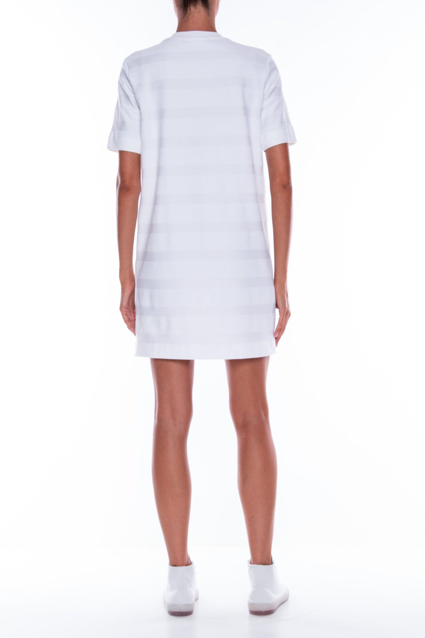 Love Moschino White Cotton Dress