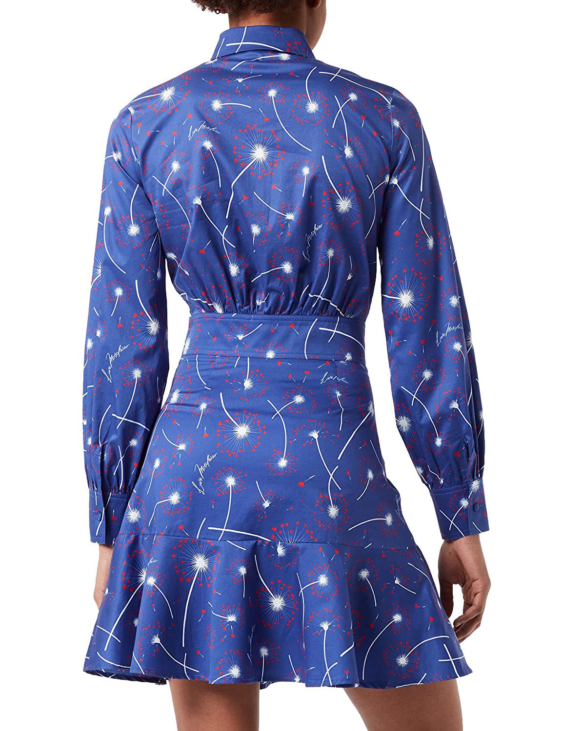 Love Moschino Blue Cotton Dress