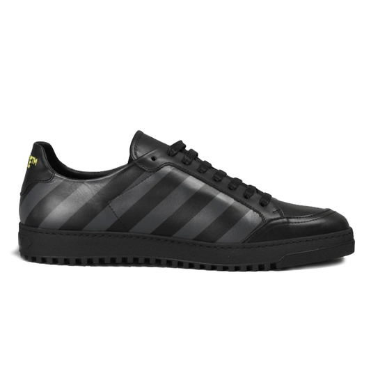 Off-White Black Calfskin Sneakers